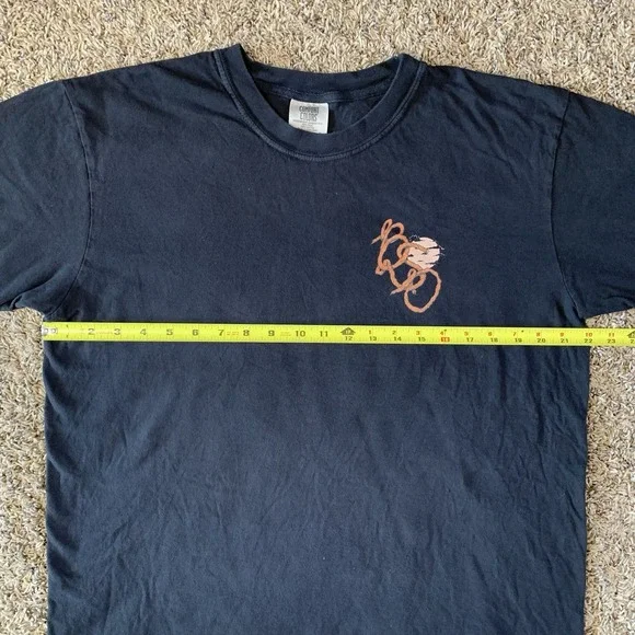 Barstool Outdoors Shirt Mens Large Black Rodeo Cowboy Sports Logo Tee - Picture 6 of 10